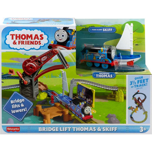 Thomas & Friends Bridge Lift Thomas & Skiff - Juego De Tren 