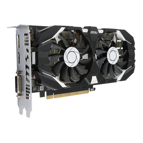 Nvidia MSI GeForce 10 Series GTX 1050 Ti GEFORCE GTX 1050 TI 4GT OC OC Edition - 4 GB