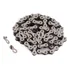 Cadena Kmc X10 Silver Black 10v Compatible Shimano Sram Color Plateado