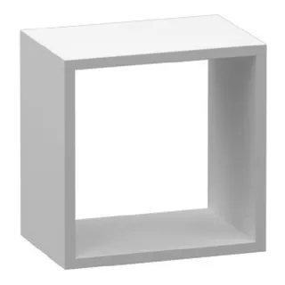 Nicho Decorativo Mdf Branco 30x30x20 Cm