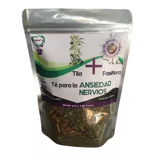 Té De Tila Y Pasiflora Para Ansiedad Y Nervios Hoja Seca