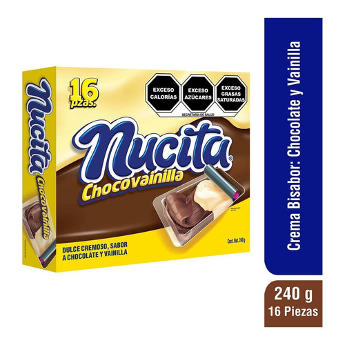 Dulce Cremoso Nucita Chocolate Vainilla