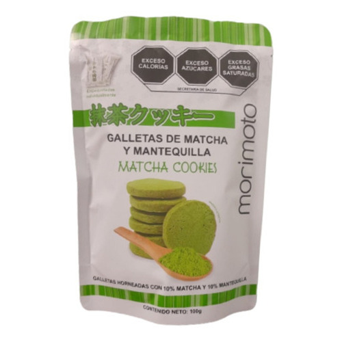 Galleta De Matcha Con Mantequilla 100g