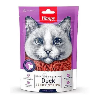 Wanpy Snack Premium Para Gatos  Sabor Pato