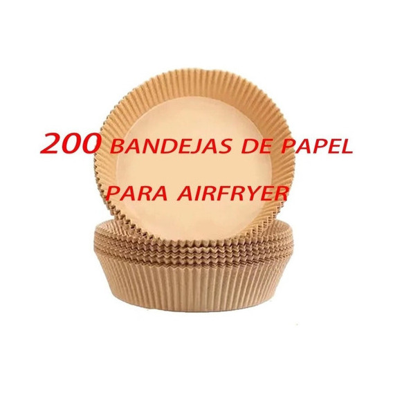 200 Piezas Para Freidoras De Cocina/bandeja De Papel