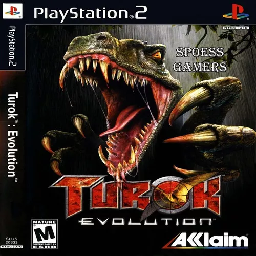 JOGO COM DINOSSAURO DO PS2