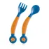 Cuchara Y Tenedor Flexible Multikids Bb1140 Naranja