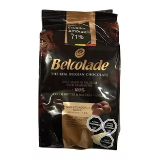 Cobertura De Chocolate Belcolade 71% Cacao