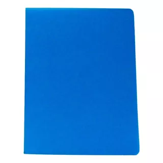 Pasta Engargolar Carta Azul Transparente Liso 50 Láminas