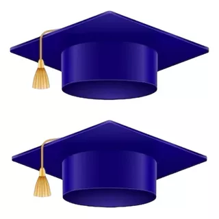 Birretes De Graduación Color Azul Marino