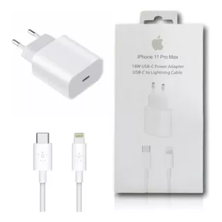 Cargador iPhone  20w Power Adapter Usb-c Completo