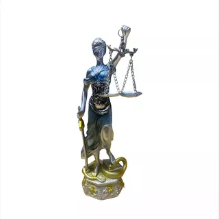 Figura Decorativa Dama De La Justicia  - S4086