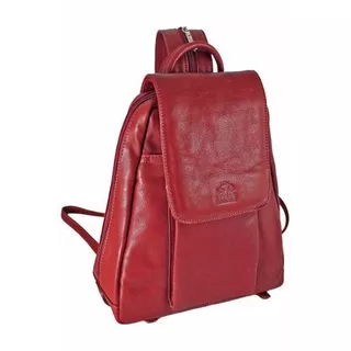 Mochila Urbana Dyms 983 Color Rojo Diseño Lisa