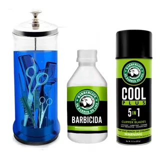 Kit Barbicida+cool Care+jarra Desinfectante 