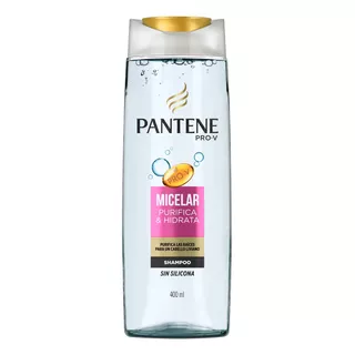 Shampoo Pantene Pro-v Micelar En Botella De 400ml Por 1 Unidad