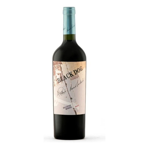 Vino Black Dog Rano Sarbach Malbec X750cc