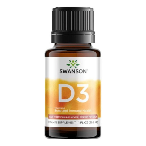 Swanson Vitamin D3 2000ui Gotas Max Absorcion (para 7 Meses)