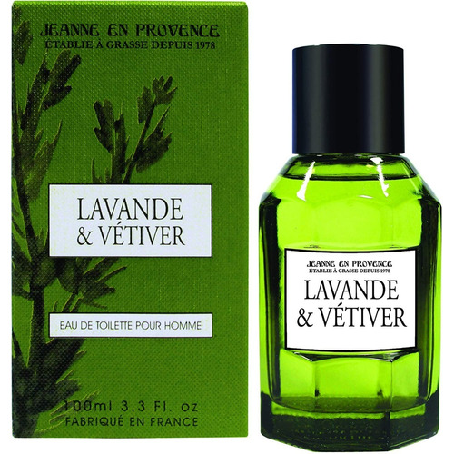 Perfume Hombre Jeanne En Provence Lavanda Vetiver Edt 100ml