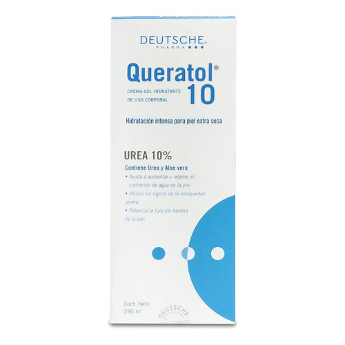  Queratol 10. Crema-gel Hidratante Con Urea Y Aloe Vera
