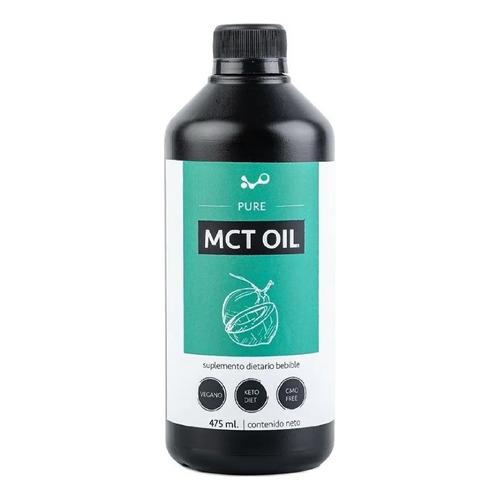 Mct Oil X 475 Ml | Keto - Vegan - Gmo Free | Origen Alemania