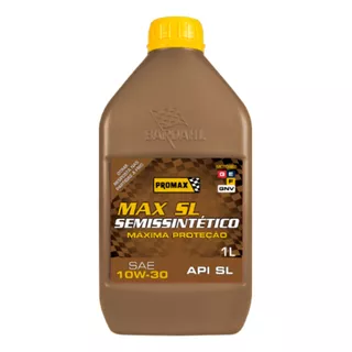 Óleo Lubrificante Sae 10w-30 Bardahl Max Sl Semissintético 