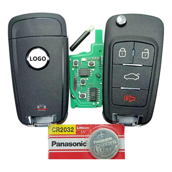 Llave Chip Control Alarma Para Ford Ecosport 2004 A 2012 Nav