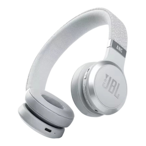 Audifonos Jbl Live 460 Bluetooth On Ear Noise Cancell Blanco