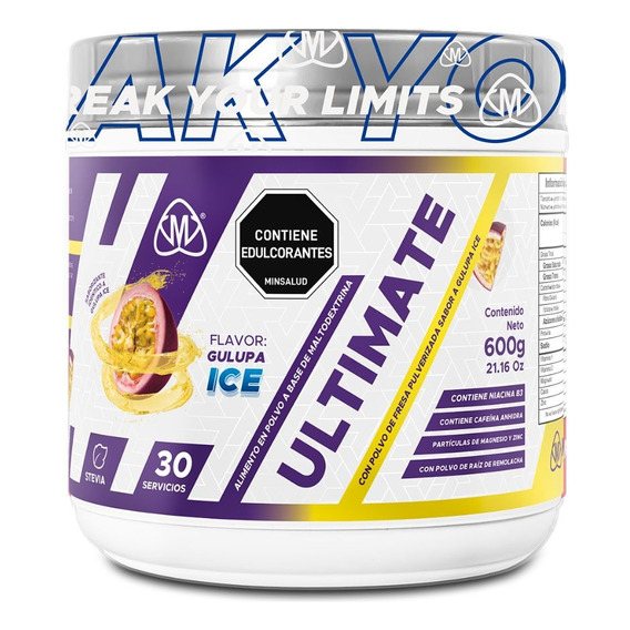 Ultimate/pre-workout - Unidad a $108000