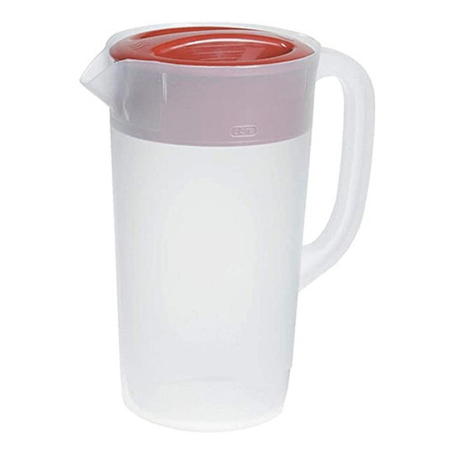 Rubbermaid Jarra Cubierto 2,1l- Blanco Con Tapa Roja