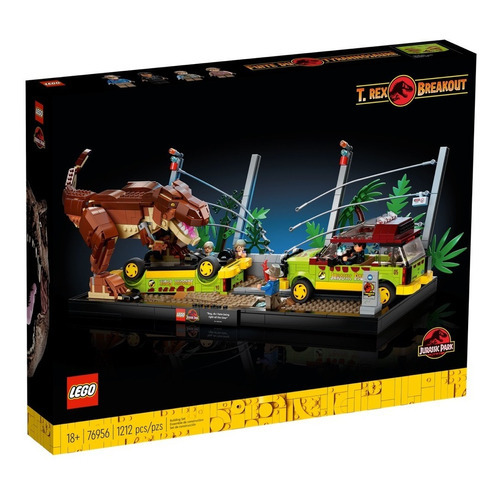 Lego Jurassic World Fuga Del T-rex 76956 - 1212 Pz