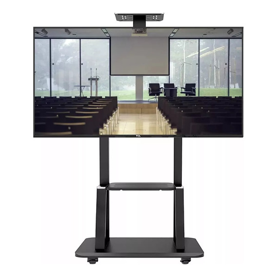 Soporte Pedestal Ruedas 32 A 70/max 50kg Tv Móvil Eventos   