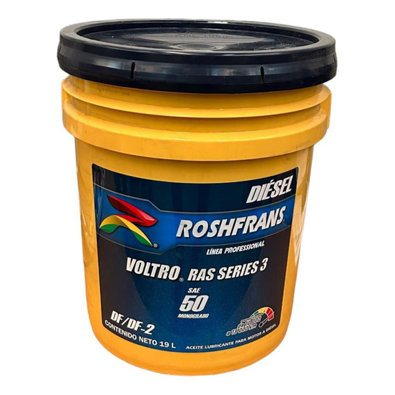 Aceite Roshfrans Sae 50 40 Monogrado Diesel Cubeta 19l
