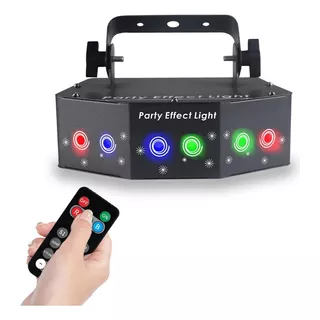 120 Patrones Rgb Disco Dj De Luz Y Efectos 6 Ojos Láser Dmx