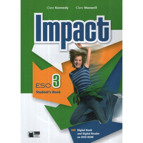 Impact (british) 3 - Student's Book + Dvd-rom, De Pinkley, Diane. Editorial Vicens Vives, Tapa Blanda En Inglés Internacional, 2012