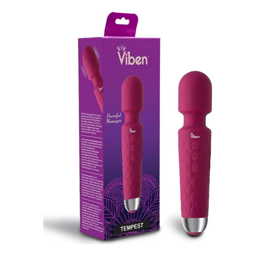 Sexshop Vibrador Clitoral Wanachi Juguete Sexual Erótico Color Guinda