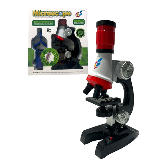 Microscopio En Kit Completo + Didáctico + Accesorio +calidad