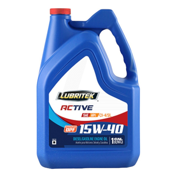 Aceite Lubritek Active 15w-40  Galon