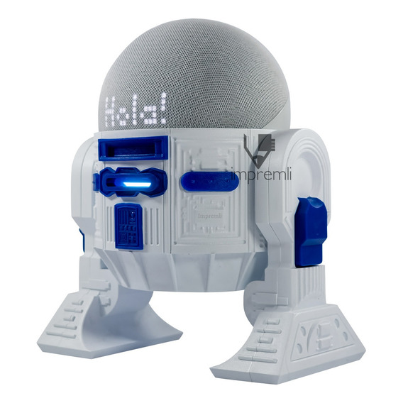 Soporte Alexa Echo Dot 4 Ta Gen Tipo R2d2 Star Wars