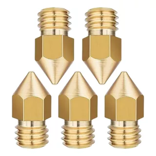 Kit X 5 Nozzle Ender 3 Pico Bronce Creality Varias Medidas