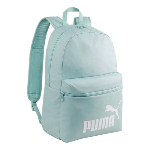 Mochila Puma Phase Backapack 799 Color Agua Diseño De La Tela Liso