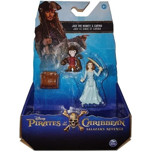 Disney Piratas Del Caribe Figuras X2 Original 6035323