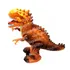 Dinosaurio Simil Carnotaurus A Pilas Camina Luz Sonido