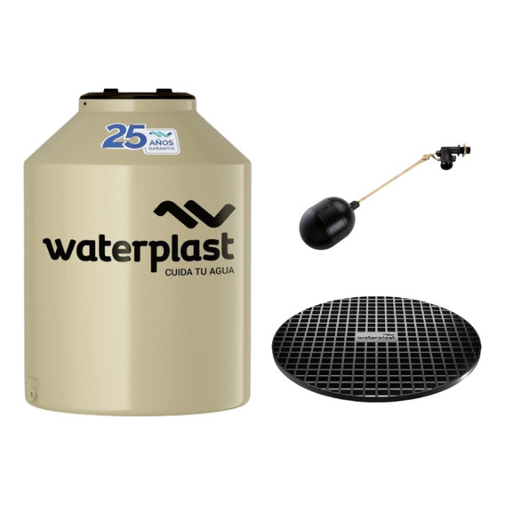 Tanque Clásico Tricapa Waterplast 1100lts + Base + Flotante