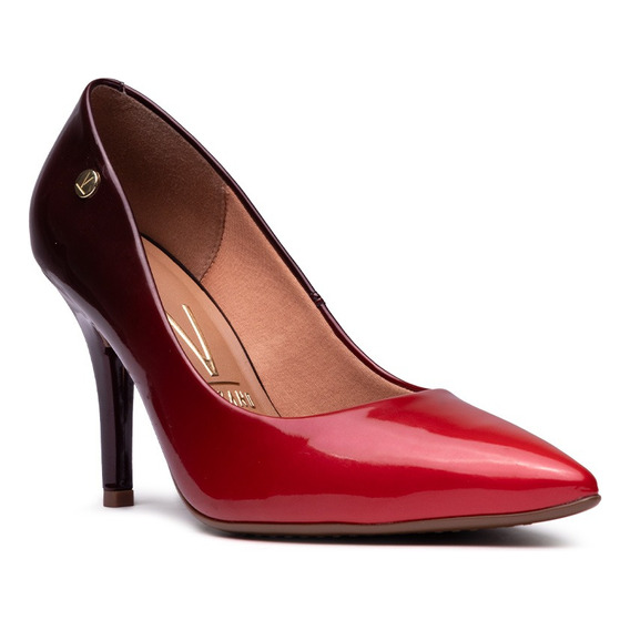 Zapato Stiletto Dama Vizzano 241184-1101 Rojo Negro