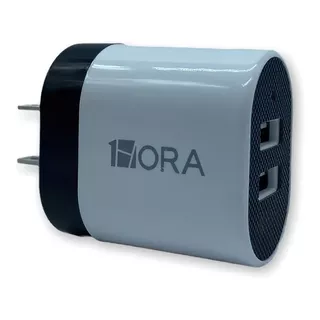 Cubo Cargador De Pared 1hora Carga Rapida 5v 2.1 A Doble Usb