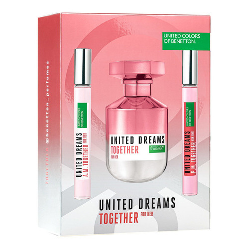 United Dreams Together For Her Benetton - Edt 80 ml + Potenciador de variación única