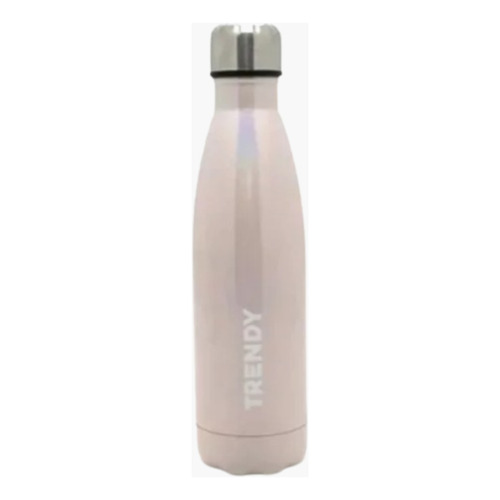 Botella Trendy Termica Acero Inox 500ml 16451 Color Rosa Claro