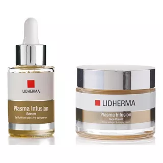 Plasma Infusion Face Cream + Plasma Infusion Serum Lidherma 