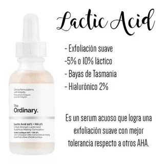 The Ordinary  Lactic Acid 5% + Ha Peeling 