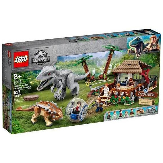 Lego Jurassic World Indominus Rex Vs Ankylosaurus 